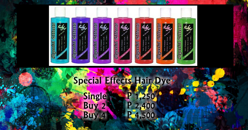 Special Effects Hair Dye Electric Blue - wide 10